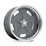 Load image into Gallery viewer, American Racing Vintage VN470 SALT FLAT MAG GRAY W/ POLISHED BARREL Wheel - image 2
