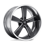 Load image into Gallery viewer, American Racing Vintage VN472 BURNOUT GLOSS BLACK MILLED Wheel - image 2
