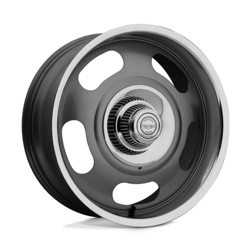 American Racing Vintage VN506 RALLY MAG GRAY CENTER W/ POLISHED LP Wheel - image 1