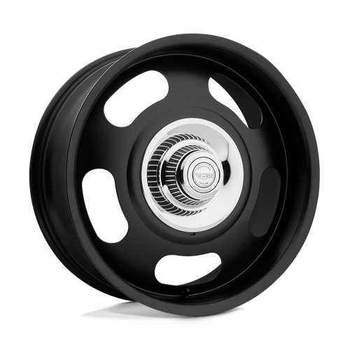 American Racing Vintage VN506 RALLY SATIN BLACK Wheel - image 2