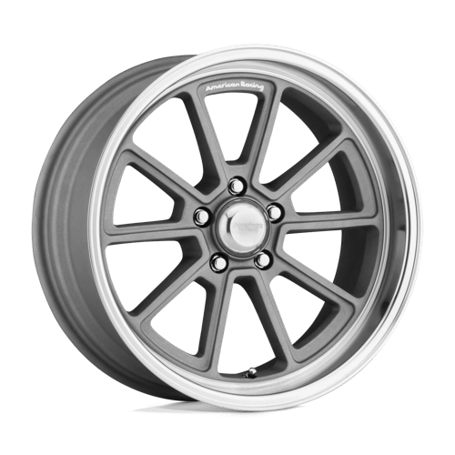 American Racing Vintage VN510 DRAFT VINTAGE SILVER W/ DIAMOND LIP Wheel - image 1
