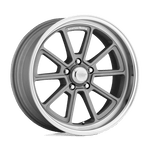 Load image into Gallery viewer, American Racing Vintage VN510 DRAFT VINTAGE SILVER W/ DIAMOND LIP Wheel - image 1
