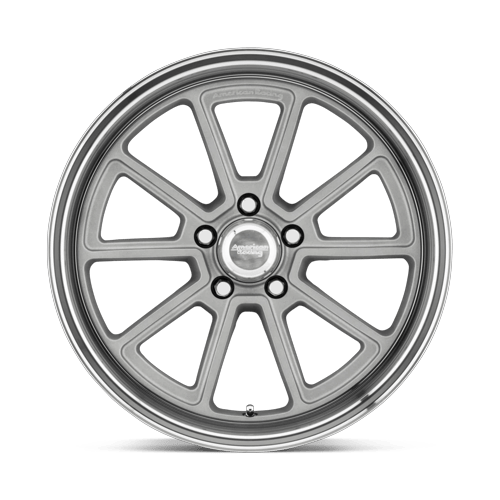 American Racing Vintage VN510 DRAFT VINTAGE SILVER W/ DIAMOND LIP Wheel - image 3