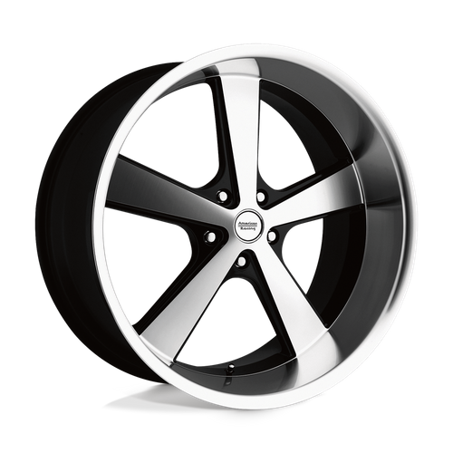 American Racing Vintage VN701 NOVA GLOSS BLACK MACHINED Wheel - image 2