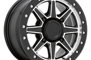 Black Rhino Hard Alloys - UTV WEBB UTV GLOSS BLACK W/ MACHINED FACE Wheel - image 1