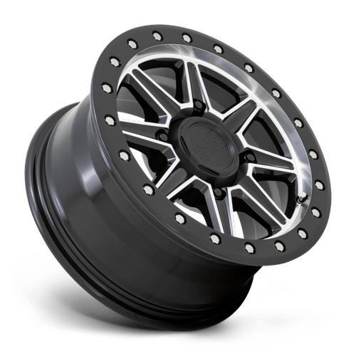 Black Rhino Hard Alloys - UTV WEBB UTV GLOSS BLACK W/ MACHINED FACE Wheel - image 3