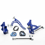 Load image into Gallery viewer, Nissan S14 S15 Front V2 Drift Angle Lock Kit with Rack Offset Spacers
