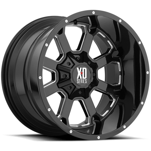 XD XD825 BUCK 25 GLOSS BLACK MILLED Wheel - image 2