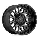 Load image into Gallery viewer, XD XD842 SNARE GLOSS BLACK W/ GRAY TINT Wheel - image 1
