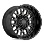 Load image into Gallery viewer, XD XD842 SNARE GLOSS BLACK W/ GRAY TINT Wheel - image 2
