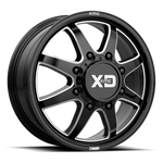 Load image into Gallery viewer, XD XD845 PIKE DUALLY GLOSS BLACK MILLED - FRONT Wheel - image 2
