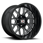 Load image into Gallery viewer, XD XD849 GRENADE II GLOSS BLACK MILLED Wheel - image 3
