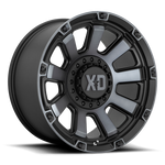 Load image into Gallery viewer, XD XD852 GAUNTLET SATIN BLACK W/ GRAY TINT Wheel - image 2
