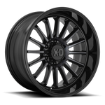 Load image into Gallery viewer, XD XD857 WHIPLASH GLOSS BLACK W/ GRAY TINT Wheel - image 2

