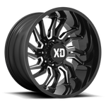 Load image into Gallery viewer, XD XD858 TENSION GLOSS BLACK MILLED Wheel - image 2
