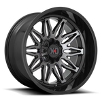Load image into Gallery viewer, XD XD859 GUNNER GLOSS BLACK MACH W/ GRAY TINT Wheel - image 3
