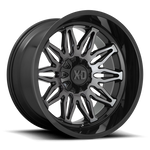 Load image into Gallery viewer, XD XD859 GUNNER GLOSS BLACK MACH W/ GRAY TINT Wheel - image 2
