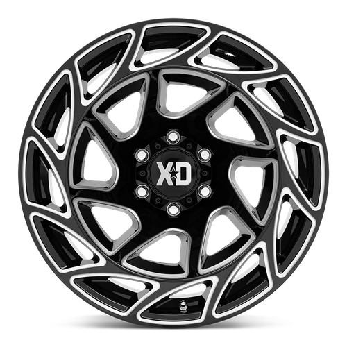 XD XD860 ONSLAUGHT GLOSS BLACK MILLED Wheel - image 10
