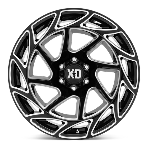 XD XD860 ONSLAUGHT GLOSS BLACK MILLED Wheel - image 7