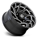 Load image into Gallery viewer, XD XD860 ONSLAUGHT GLOSS BLACK MILLED Wheel - image 3
