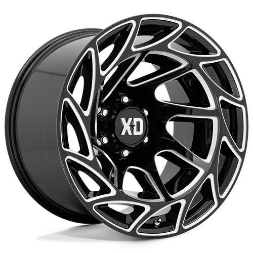 XD XD860 ONSLAUGHT GLOSS BLACK MILLED Wheel - image 8