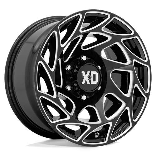 XD XD860 ONSLAUGHT GLOSS BLACK MILLED Wheel - image 2