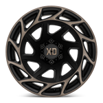 Load image into Gallery viewer, XD XD860 ONSLAUGHT SATIN BLACK W/ BRONZE TINT Wheel - image 10
