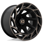 Load image into Gallery viewer, XD XD860 ONSLAUGHT SATIN BLACK W/ BRONZE TINT Wheel - image 5
