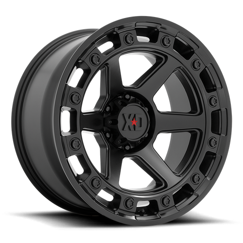 XD XD862 RAID SATIN BLACK Wheel - image 3