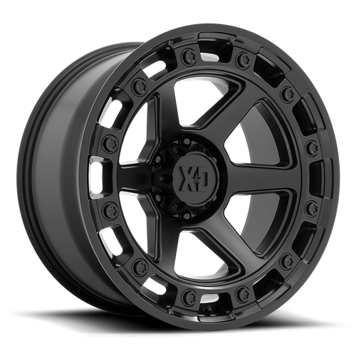 XD XD862 RAID SATIN BLACK Wheel - image 2