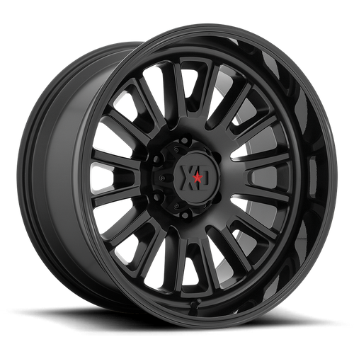 XD XD864 ROVER SATIN BLACK W/ GLOSS BLACK LIP Wheel - image 3