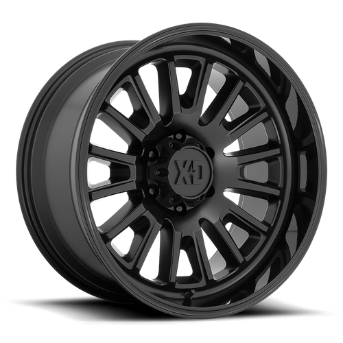 XD XD864 ROVER SATIN BLACK W/ GLOSS BLACK LIP Wheel - image 2