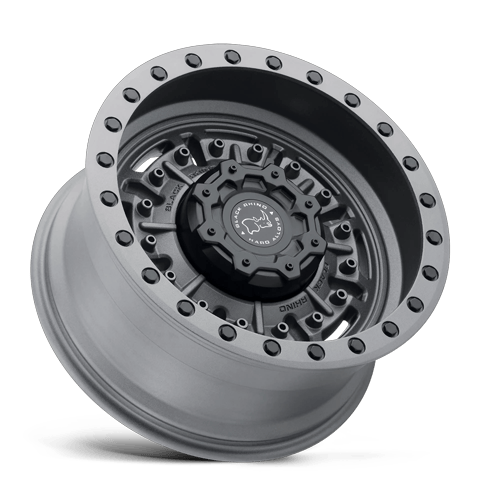 Black Rhino ABRAMS TEXTURED MATTE GUNMETAL Wheel - image 3