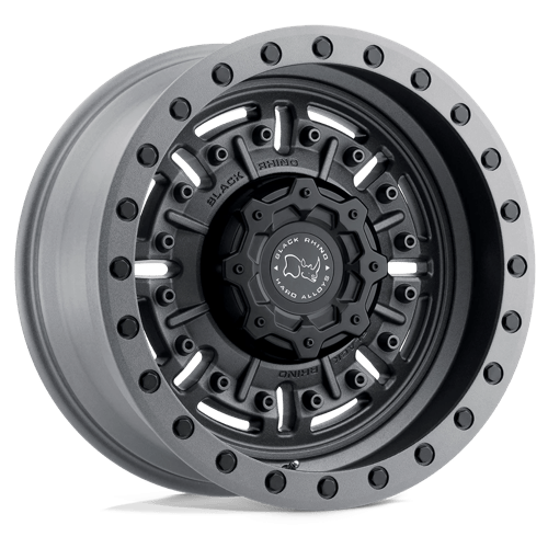 Black Rhino ABRAMS TEXTURED MATTE GUNMETAL Wheel - image 1