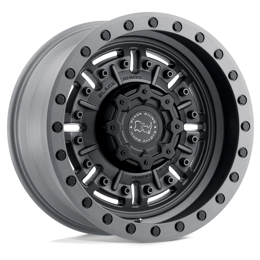 Black Rhino ABRAMS TEXTURED MATTE GUNMETAL Wheel - image 2