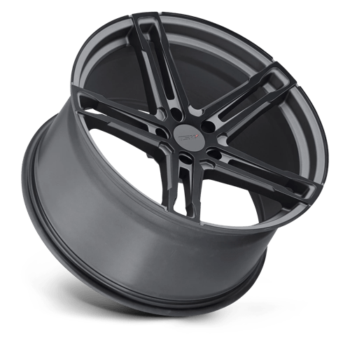 TSW MECHANICA MATTE GUNMETAL W/ M-BLACK FACE Wheel - image 3