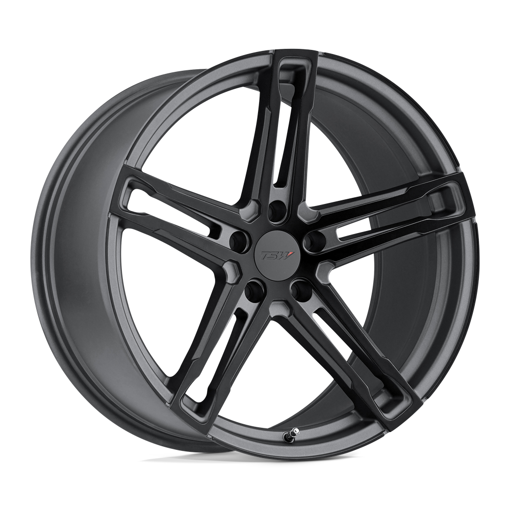 TSW MECHANICA MATTE GUNMETAL W/ M-BLACK FACE Wheel - image 2