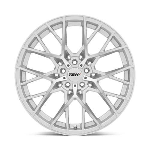TSW SEBRING SILVER W/ MIRROR CUT FACE Wheel - image 4