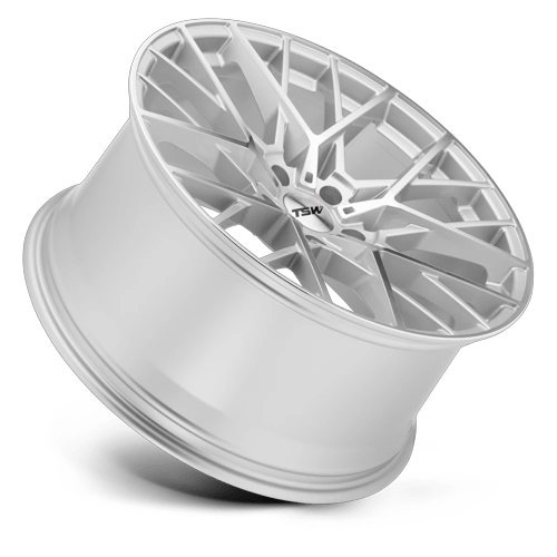TSW SEBRING SILVER W/ MIRROR CUT FACE Wheel - image 3