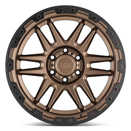 Black Rhino APACHE MATTE BRONZE W/ BLK RG & BOLTS Wheel - image 4