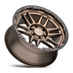 Load image into Gallery viewer, Black Rhino APACHE MATTE BRONZE W/ BLK RG &amp; BOLTS Wheel - image 3
