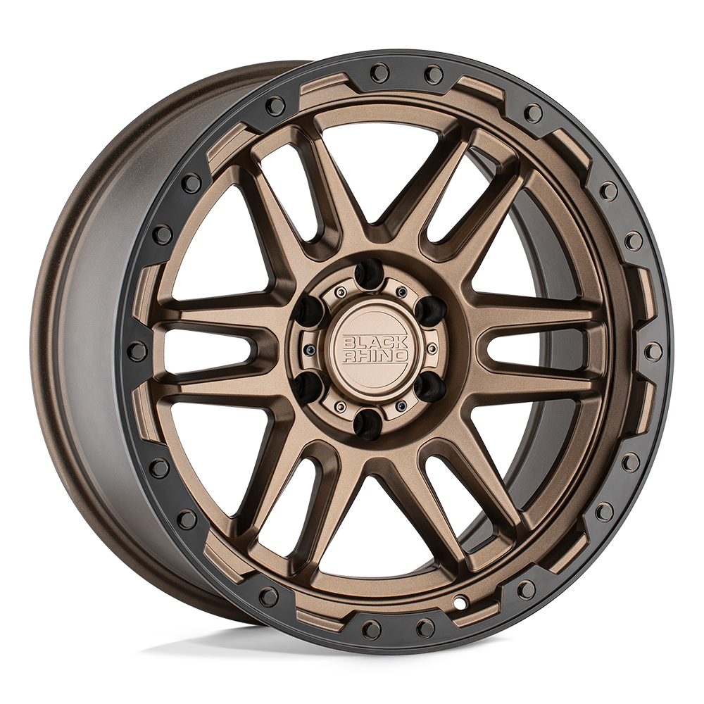 Black Rhino APACHE MATTE BRONZE W/ BLK RG & BOLTS Wheel - image 2
