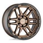 Load image into Gallery viewer, Black Rhino APACHE MATTE BRONZE W/ BLK RG &amp; BOLTS Wheel - image 2
