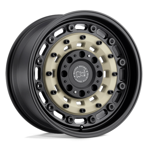 Black rhino arsenal sand on black wheel   image 1