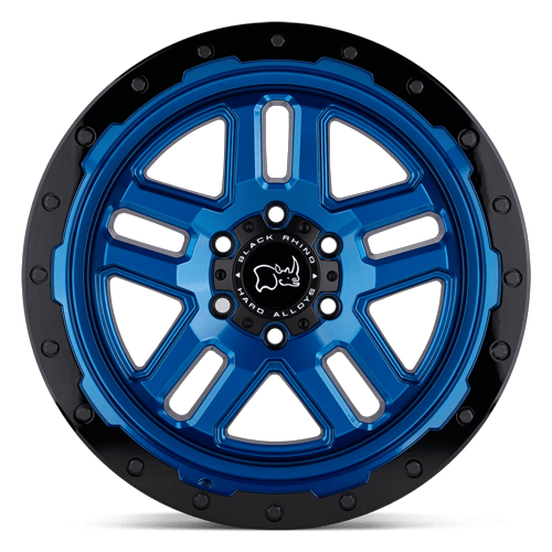 Black Rhino BARSTOW DEARBORN BLUE W/ BLACK RING Wheel - image 4