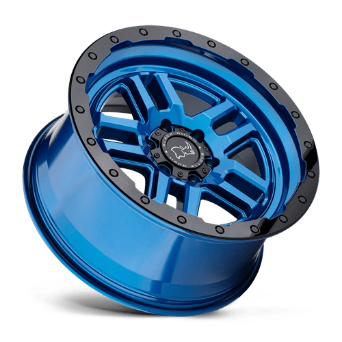 Black Rhino BARSTOW DEARBORN BLUE W/ BLACK RING Wheel - image 3
