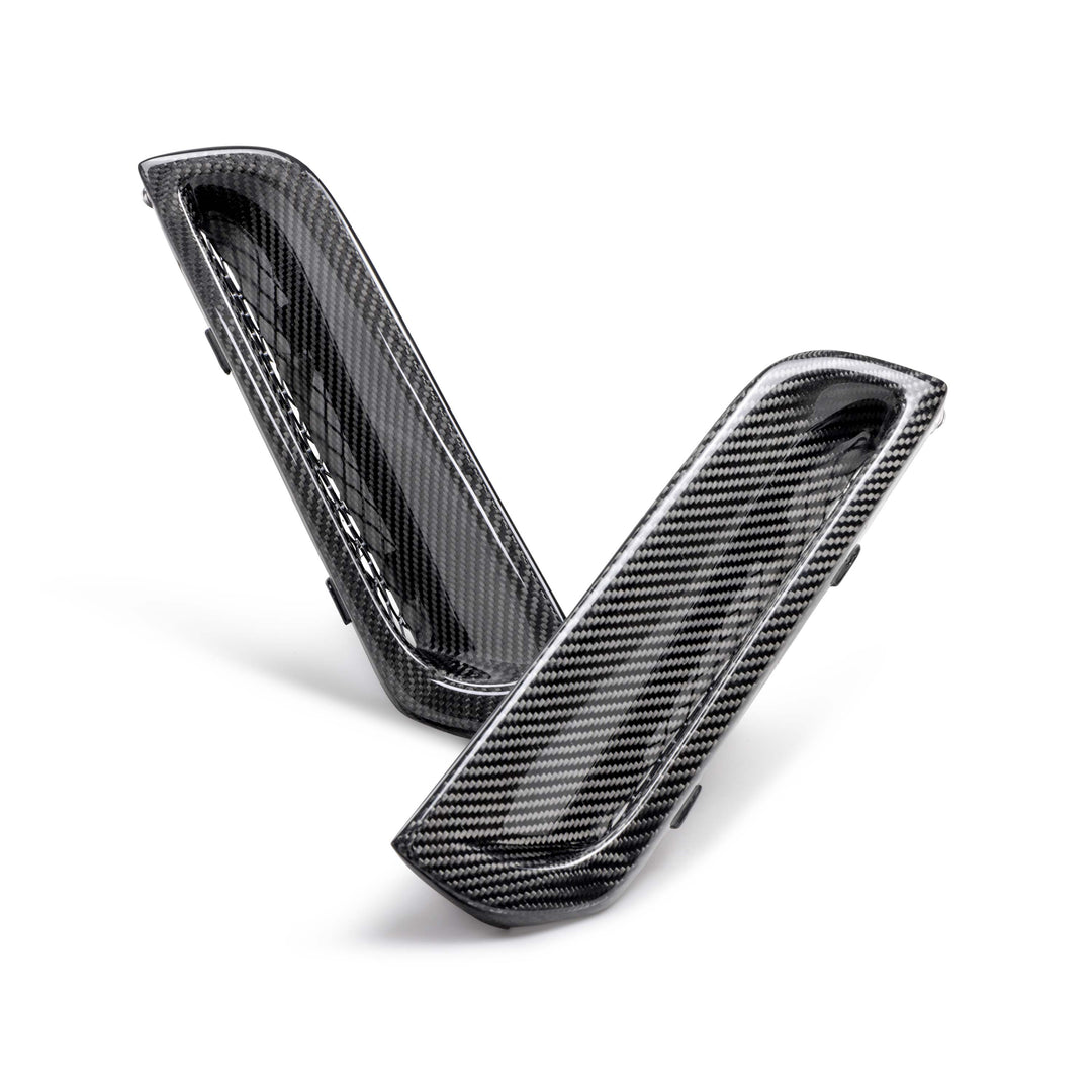 Seibon Dry Carbon Bumper Insert for 2023-2024 Toyota GR Corolla - Gloss - image 3