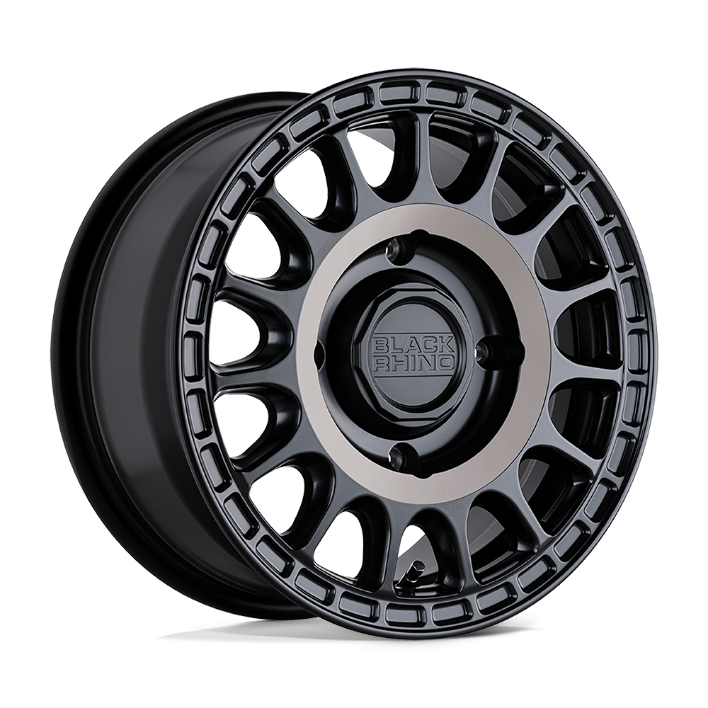 Black Rhino Hard Alloys - UTV SANDSTORM UTV SEMI GLOSS BLACK W/ MACH TINT Wheel - image 2