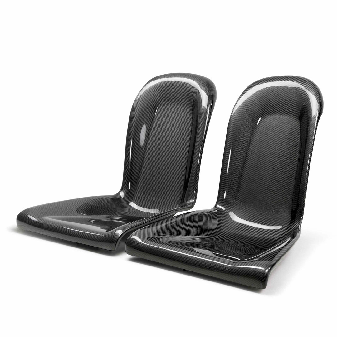 Seibon Carbon fiber rear seat panels for 2009-2024 Nissan GT-R - image 1