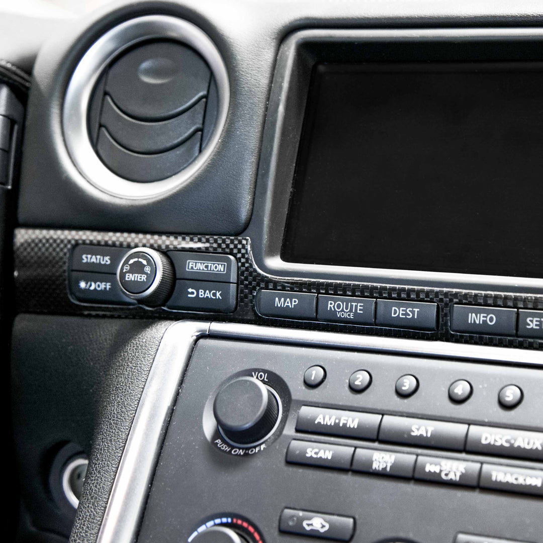 Seibon Carbon fiber interior trim set for 2009-2016 Nissan GT-R (6-Piece Set) - image 6